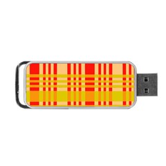 Check Pattern Portable Usb Flash (two Sides) by Nexatart