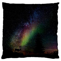 Starry Sky Galaxy Star Milky Way Standard Flano Cushion Case (two Sides) by Nexatart