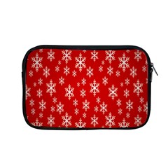 Christmas Snow Flake Pattern Apple Macbook Pro 13  Zipper Case by Nexatart