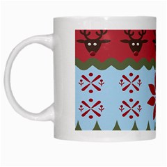 Ugly Christmas Xmas White Mugs by Nexatart