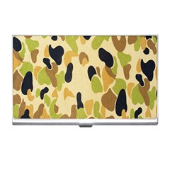 Army Camouflage Pattern Business Card Holders by Nexatart