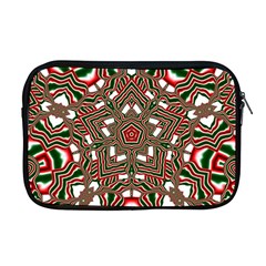 Christmas Kaleidoscope Apple Macbook Pro 17  Zipper Case by Nexatart