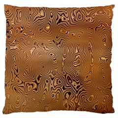 Circuit Board Pattern Large Cushion Case (one Side) by Nexatart