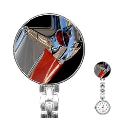 Classic Car Design Vintage Restored Stainless Steel Nurses Watch by Nexatart