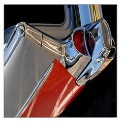 Classic Car Design Vintage Restored Large Satin Scarf (square) by Nexatart