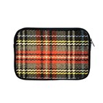 Fabric Texture Tartan Color Apple MacBook Pro 15  Zipper Case Front