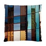 Glass Facade Colorful Architecture Standard Cushion Case (Two Sides) Front