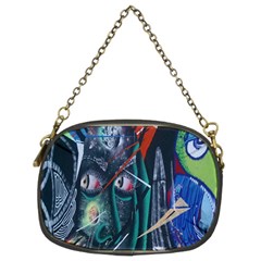 Graffiti Art Urban Design Paint Chain Purses (two Sides)  by Nexatart