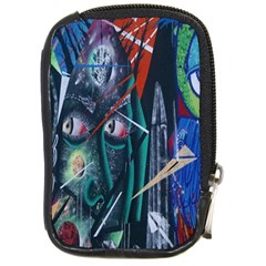 Graffiti Art Urban Design Paint Compact Camera Cases by Nexatart