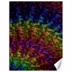 Fractal Art Design Colorful Canvas 18  X 24   by Nexatart