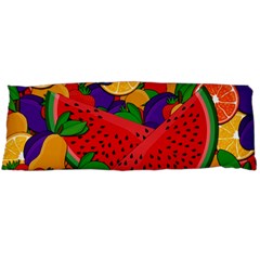 Summer Fruits Body Pillow Case (dakimakura) by Valentinaart