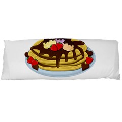 Pancakes - Shrove Tuesday Body Pillow Case Dakimakura (two Sides) by Valentinaart