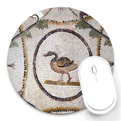 Sousse Mosaic Xenia Patterns Round Mousepads by Nexatart