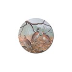 Bob White Quail Golf Ball Marker (10 pack) Front