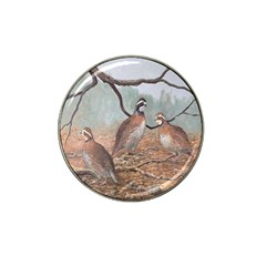 Bob White Quail Hat Clip Ball Marker (4 Pack) by digitaldivadesigns