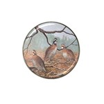 Bob White Quail Hat Clip Ball Marker (4 pack) Front