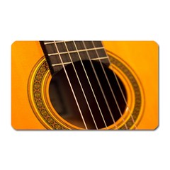 Vintage Guitar Acustic Magnet (rectangular) by Nexatart