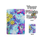 Backdrop Background Flowers Playing Cards 54 (Mini)  Back