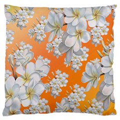 Flowers Background Backdrop Floral Large Flano Cushion Case (one Side) by Amaryn4rt