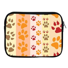 Paw Print Paw Prints Fun Background Apple Ipad 2/3/4 Zipper Cases by Amaryn4rt