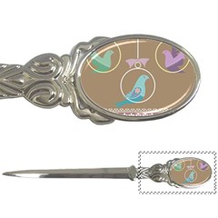 Isolated Wallpaper Bird Sweet Fowl Letter Openers by Amaryn4rt