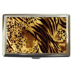 Stripes Tiger Pattern Safari Animal Print Cigarette Money Cases by Amaryn4rt