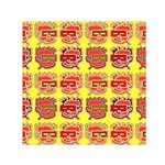 Funny Faces Small Satin Scarf (Square) Front