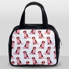 Dog Animal Pattern Classic Handbags (2 Sides) by Amaryn4rt