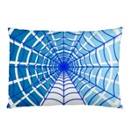 Cobweb Network Points Lines Pillow Case (Two Sides) Front