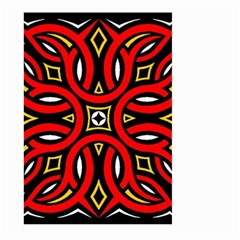 Traditional Art Pattern Large Garden Flag (two Sides) by Amaryn4rt