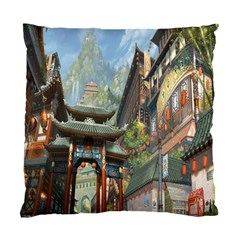 Japanese Art Painting Fantasy Standard Cushion Case (one Side) by Amaryn4rt