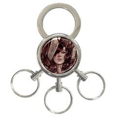 Beautiful Women Fantasy Art 3-ring Key Chains by Amaryn4rt