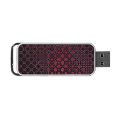 Star Patterns Portable Usb Flash (two Sides) by Amaryn4rt