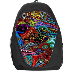 Vector Art Pattern Backpack Bag by Amaryn4rt