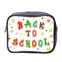 Back To School Mini Toiletries Bag 2-side by Amaryn4rt