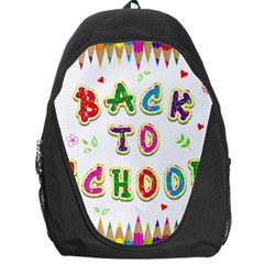 Back To School Backpack Bag by Amaryn4rt