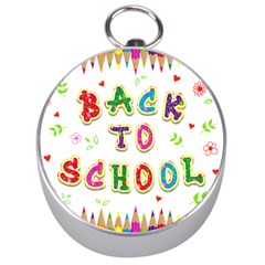 Back To School Silver Compasses by Amaryn4rt