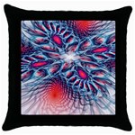 Creative Abstract Throw Pillow Case (Black) Front