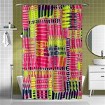 Abstract Pattern Shower Curtain 48  x 72  (Small)  Curtain(48  X 72 ) - 42.18 x64.8  Curtain(48  X 72 )