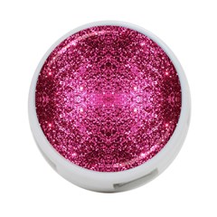 Pink Glitter 4-port Usb Hub (two Sides)  by boho