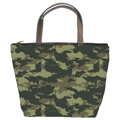 Camo Pattern Bucket Bags by Simbadda