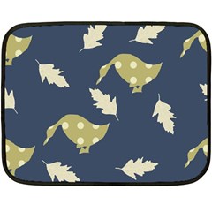 Duck Tech Repeat Fleece Blanket (mini) by Simbadda