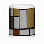 Fabric Textures Fabric Texture Vintage Blocks Rectangle Pattern Morph Mugs Center