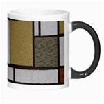 Fabric Textures Fabric Texture Vintage Blocks Rectangle Pattern Morph Mugs Right