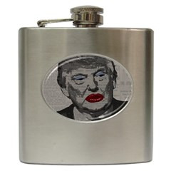 Transgender President    Hip Flask (6 Oz) by Valentinaart