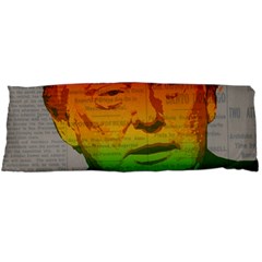 Rainbow Trump  Body Pillow Case (dakimakura) by Valentinaart