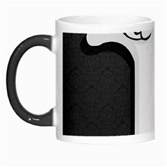 Texture Cats Black White Morph Mugs by Simbadda