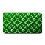 Whatsapp Logo Pattern Medium Bar Mats 16 x8.5  Bar Mat