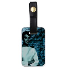 Audrey Hepburn Luggage Tags (one Side)  by Valentinaart