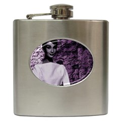 Audrey Hepburn Hip Flask (6 Oz) by Valentinaart